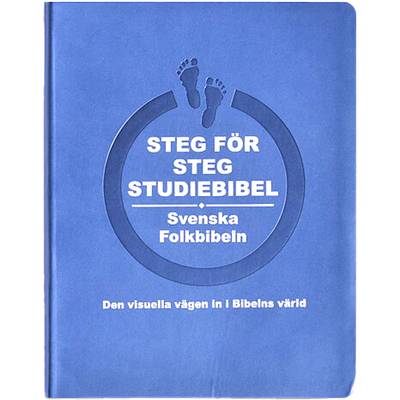 Steg för steg Studiebibeln - blå