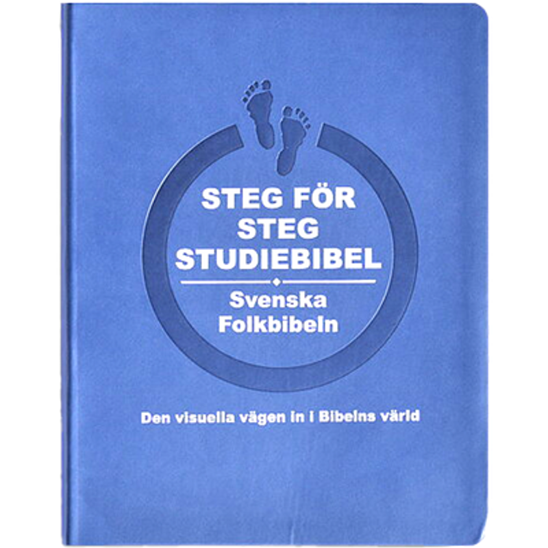 Steg för steg Studiebibeln - blå