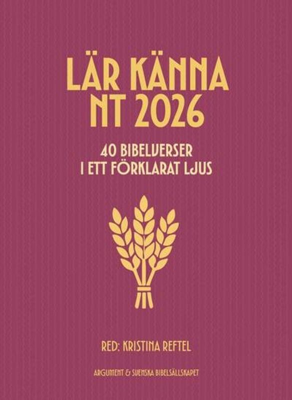Lär känna NT 2026 - 40 bibelverser i ett förklarat ljus