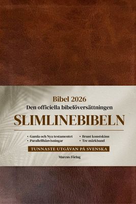 Slimlinebibeln 2026 - brun