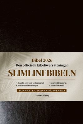 Slimlinebibeln 2026 - svart
