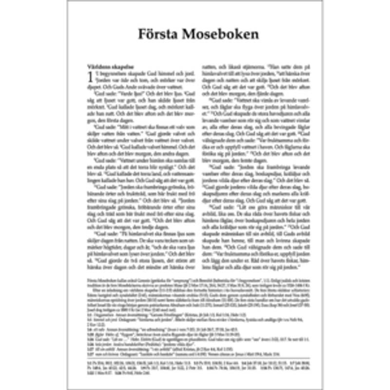 Svenska Folkbibeln 2015 - Slimline - Pocket