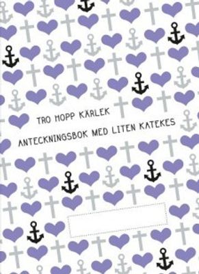 Anteckningsbok med liten katekes