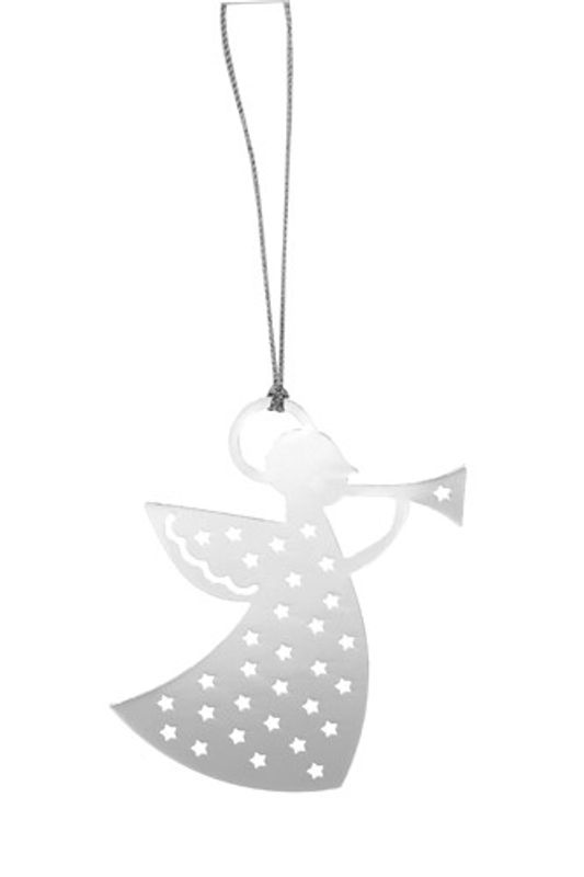 Hängdekoration - Ängel - Silver