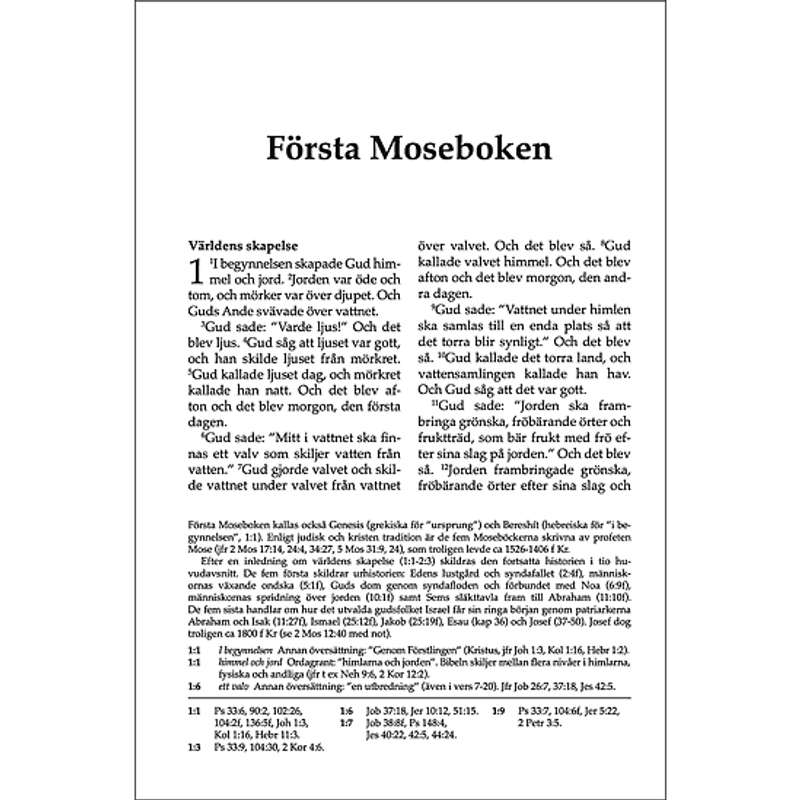 Svenska Folkbibeln 2015 - Mellanformat - Vigsel - Hårdpärm