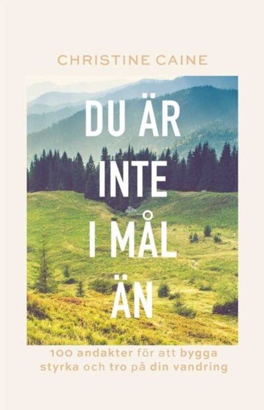 Du är inte i mål än