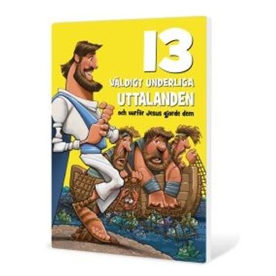 Omslag till 13 väldigt underliga uttalanden