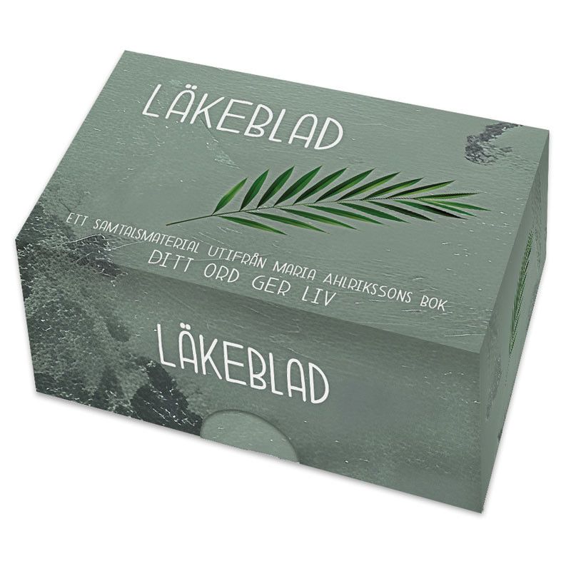 Läkeblad - kortask