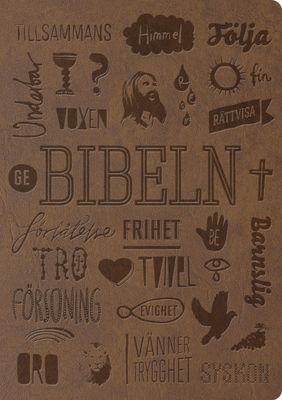 Bibel 2000 Konfirmandutgåva Brun