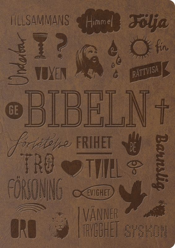 Bibel 2000 Konfirmandutgåva Brun