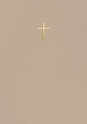 Bibel 2026 - Beige konstskinn