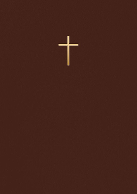 Bibel 2026 - Mörkbrun konstskinn