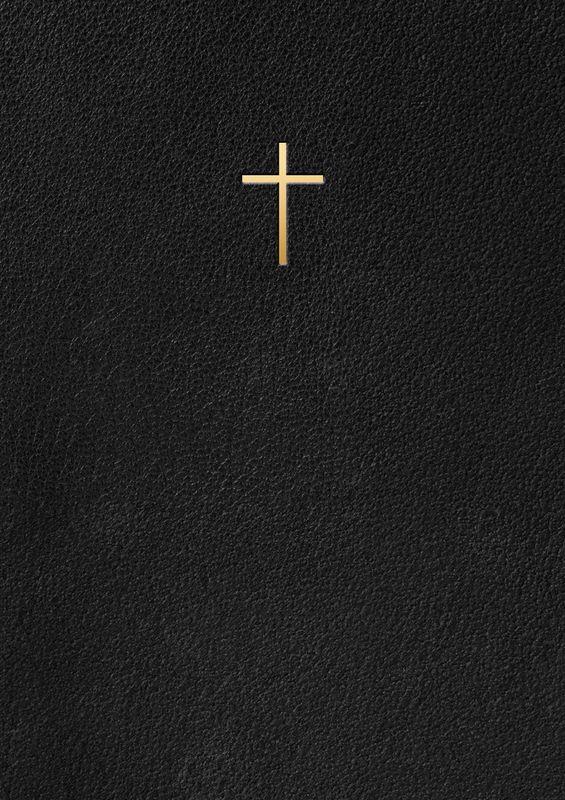 Bibel 2026 - Svart skinn
