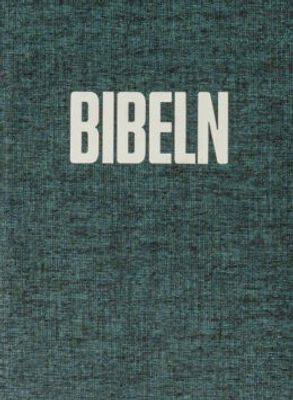 Bibel 2026 (svartgrön) - tygklädd med tumindex, slim