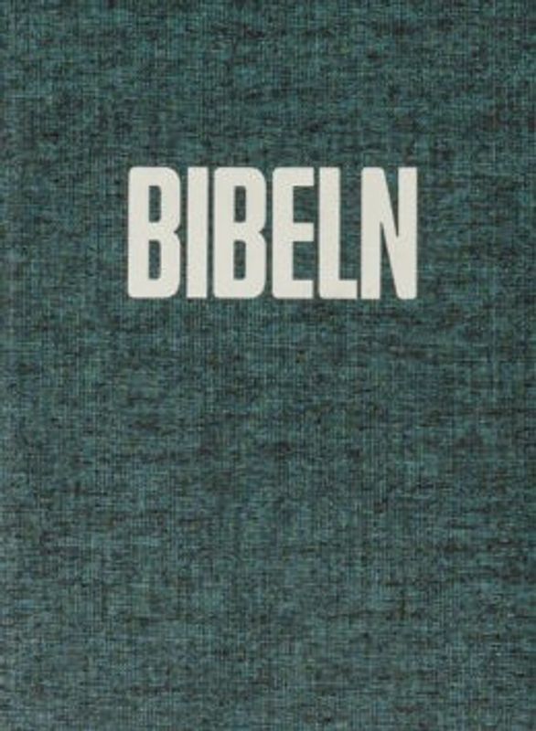 Bibel 2026 (svartgrön) - tygklädd med tumindex, slim