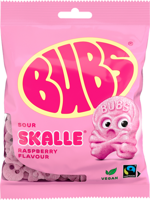 BUBS Raspberry SKALLE 90g