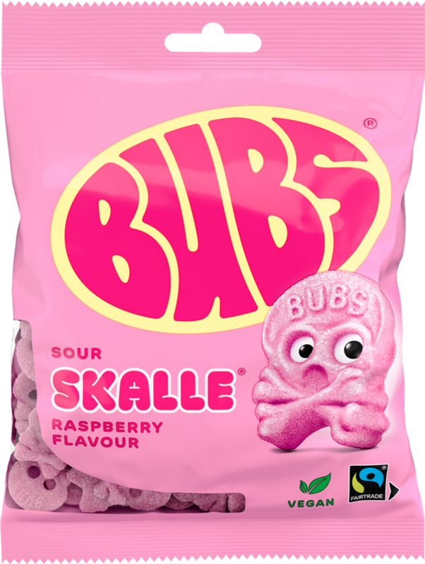 BUBS Raspberry SKALLE 90g