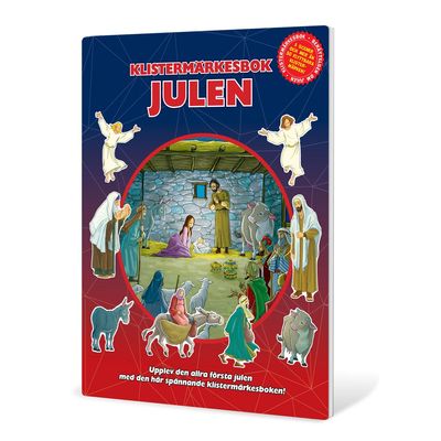 Klistermärkesbok Julen - Jacob Vium-Olesen