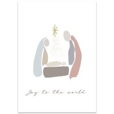 Julkort - Joy to the world