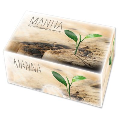 Manna-cards with Bible verses - Kortask