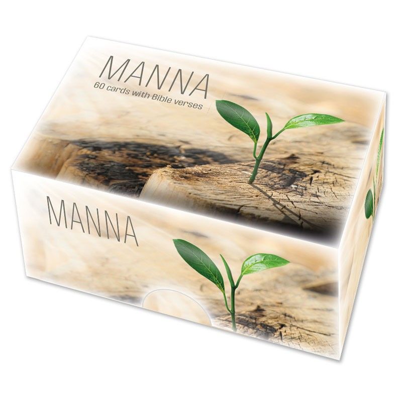 Manna-cards with Bible verses - Kortask