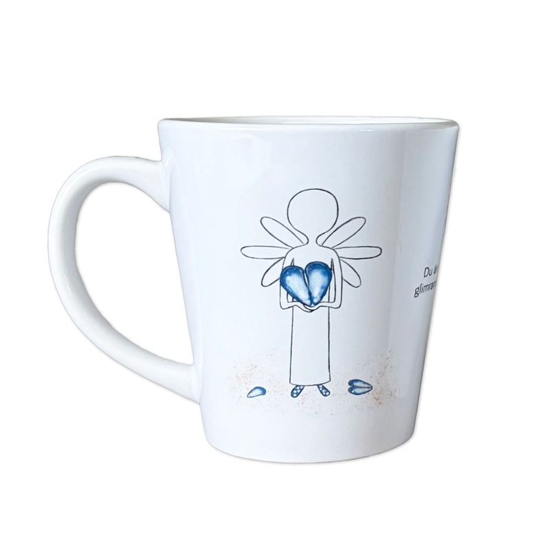 Mugg - Hoppets änglar, hjärta
