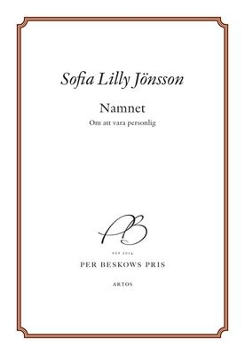 Namnet - Om att vara personlig - Sofia Lilly Jönsson