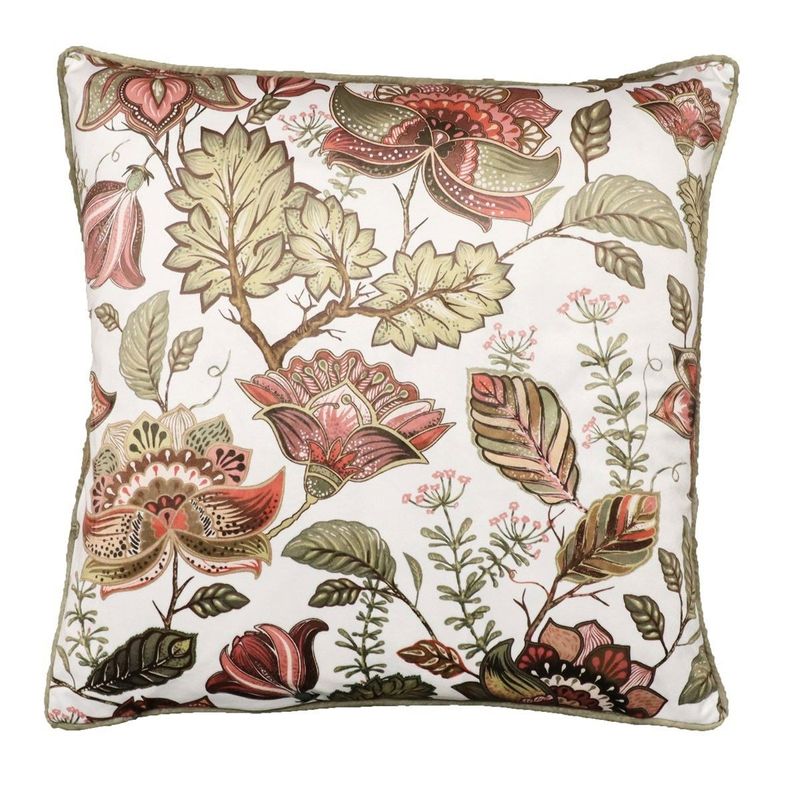 Shelly Vit/Rosa Kuddfodral 45x45 Redlunds