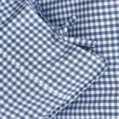 Örngott Allan Gråblå/Vit Rutigt 50x60 Classic Textile