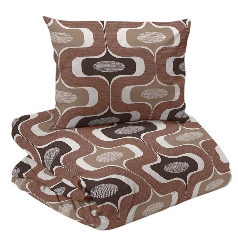 Ludvig Brun Bäddset Enkeltäcke 150x210 Redlunds