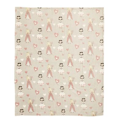 Prinsessa Grå Pläd 130x150 cm från Redlunds