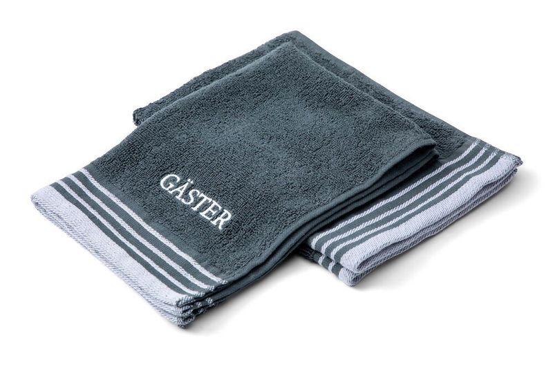 Gästhandduk Mörkgrå 40x60 2-pack Lord Nelson Victory