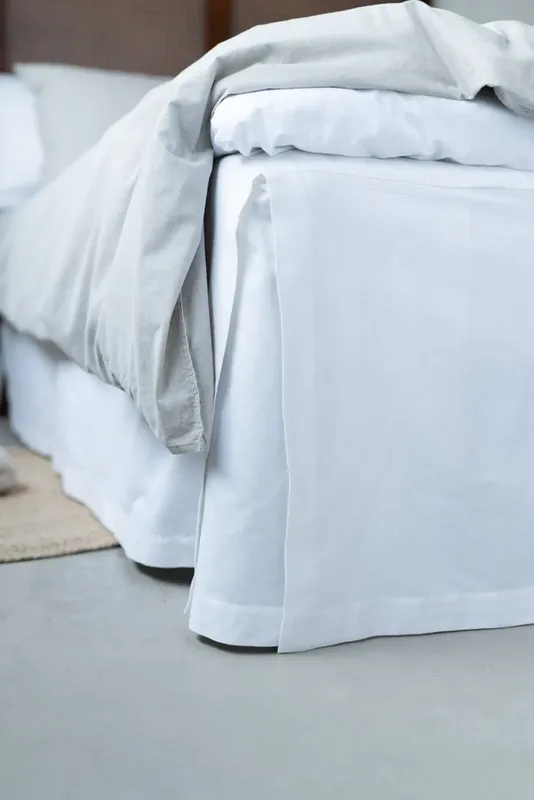 Sängkappa Vit Enkelsäng 120x200+45 Borganäs of Sweden