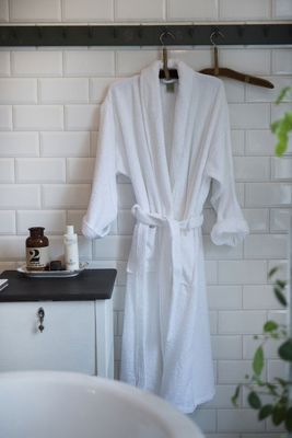 Badrock Vit One-size Borganäs of Sweden