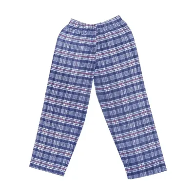 Pyjamas Flanell Rutigt Mörkblå/Vit Recycled by Wille