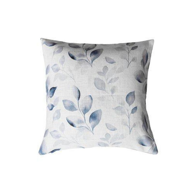 Silje Blå Blommor Kuddfodral 45x45 Svanefors