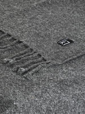 Pläd Sjövallen Grå 130x170 cm Kosta Linnewäfveri