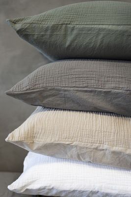 Örngott Enfärgat Beige Rolling 50x60 Borganäs of Sweden