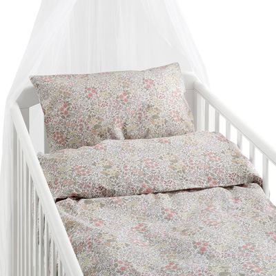 Floret Sand Barn Bäddset Spjälsäng 100x130 Borganäs of Sweden