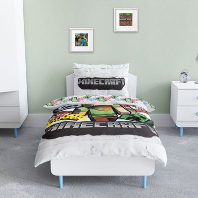 Minecraft Multi Barn Bäddset Enkeltäcke 150x210