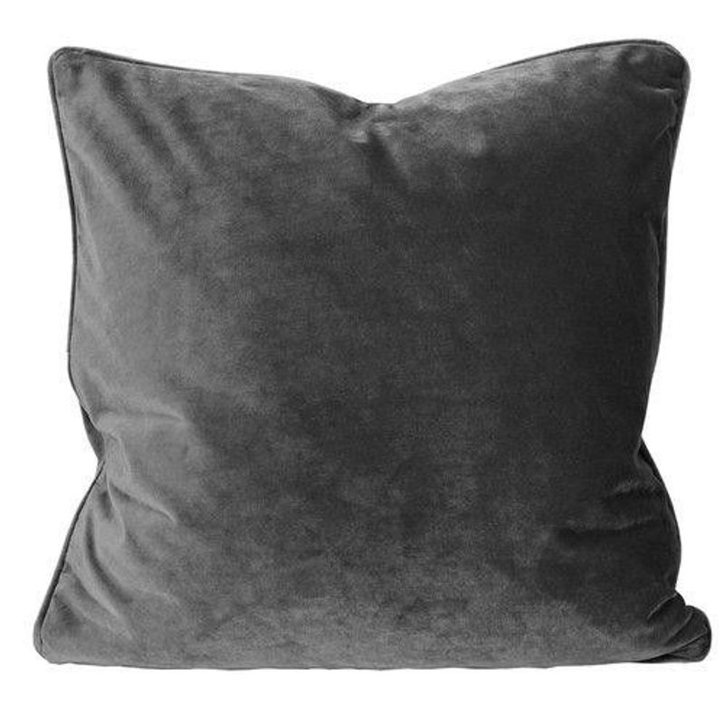 Elise Mörkgrå Kuddfodral 60x60 Svanefors