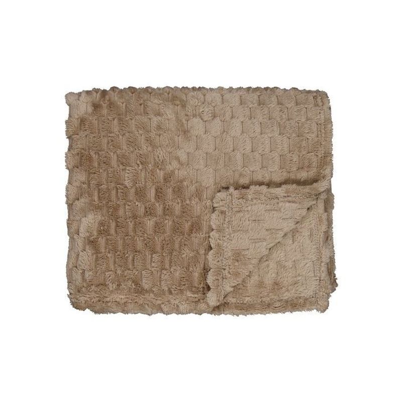 Lukas Brun/Beige Pläd 125x150 Noble House