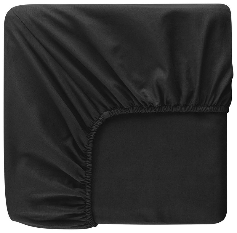 Dra på lakan Svart 180x200 Borganäs of Sweden