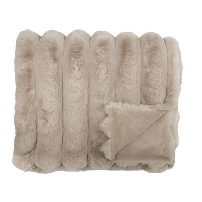 Brooklyn Sand Pläd 130x170 Redlunds