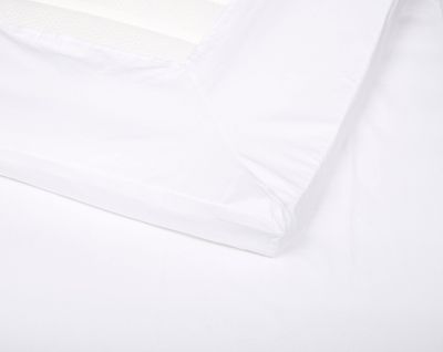 Kuvertlakan Percale Vit Värnamo of Sweden