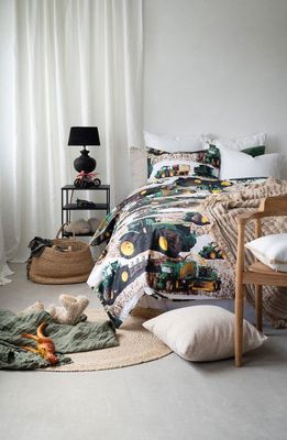 Skördetröska Grön Barn Bäddset Enkeltäcke 150x210 Borganäs of Sweden