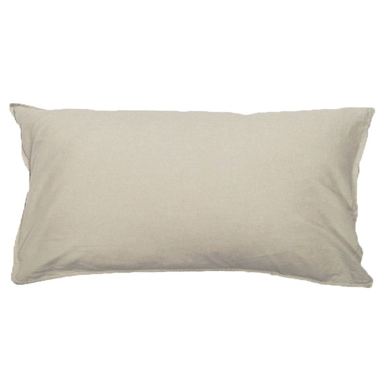 Örngott Elton Beige BCI Bomull 50x90 Nina Royal