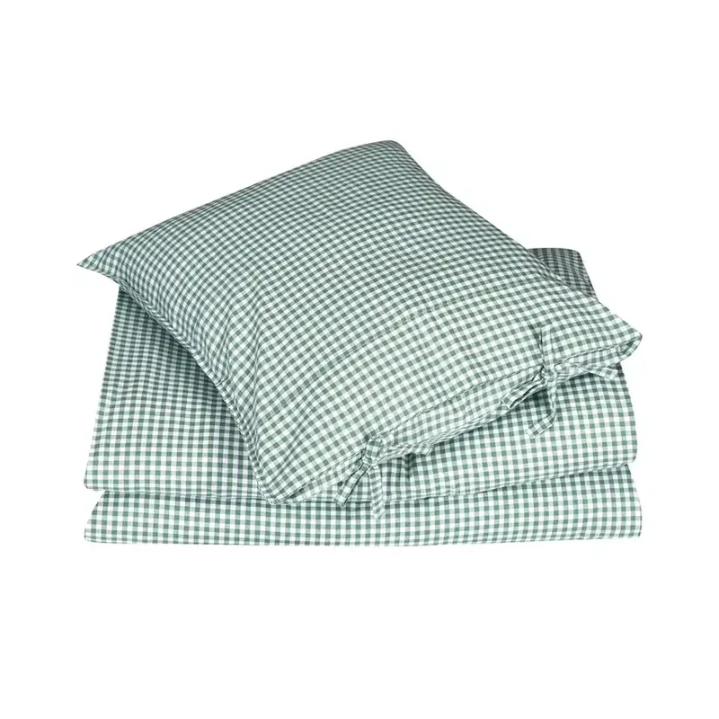 Örngott Allan Grön/Vit Rutigt 50x60 Classic Textile