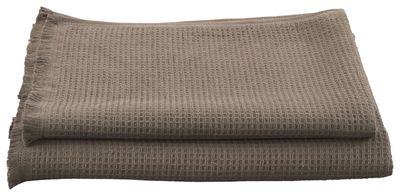 Haze Brun Badrumshandduk Frotté Borganäs of Sweden