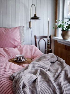 Liam Pläd 130x170 Beige